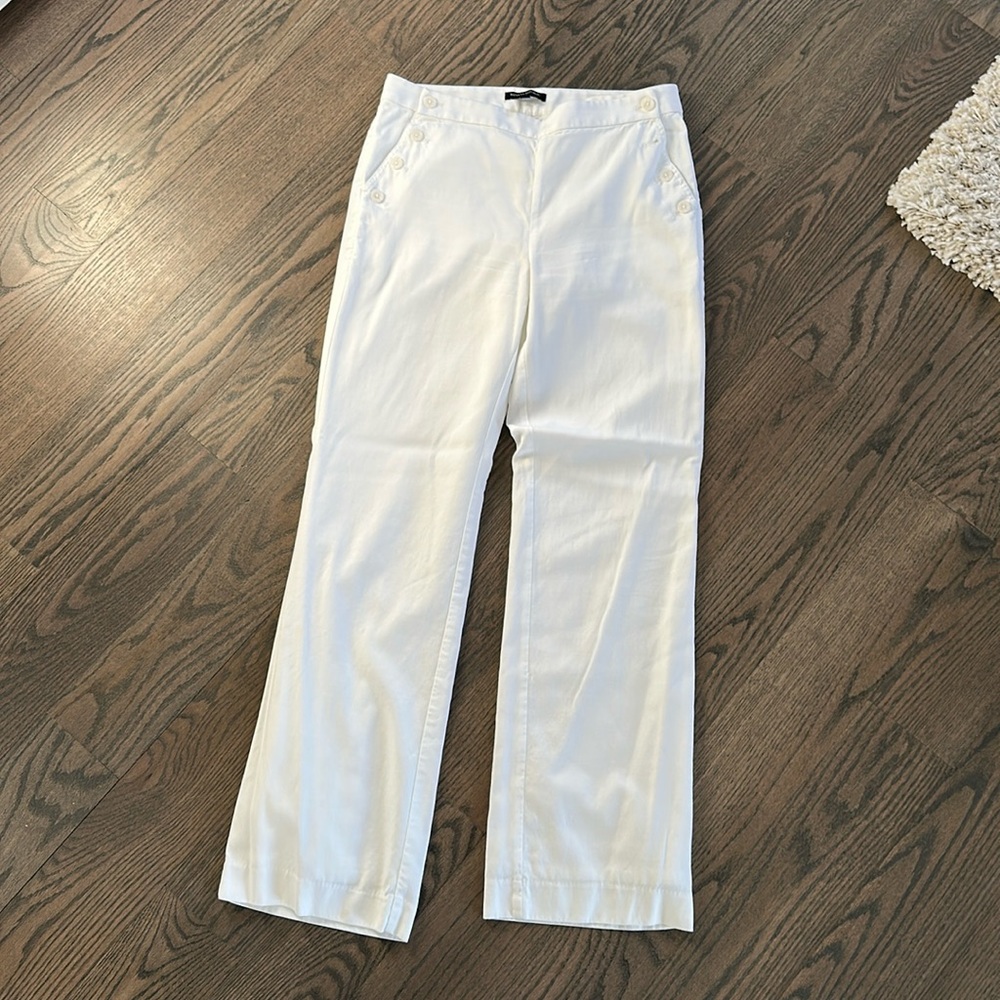Banana Republic White Sailor Style dress pants. Stunning! Wish they fit me!!!